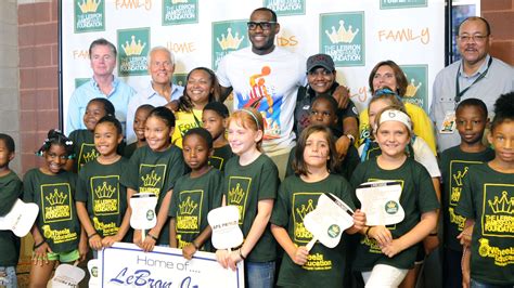 lebron james's philanthropic foundation|I PROMISE Program .